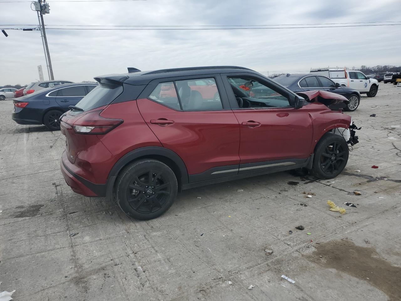 2024 Nissan Kicks VIN 3N1CP5DV4RL540935 Copart auction photo, front end damage thumbnail 3