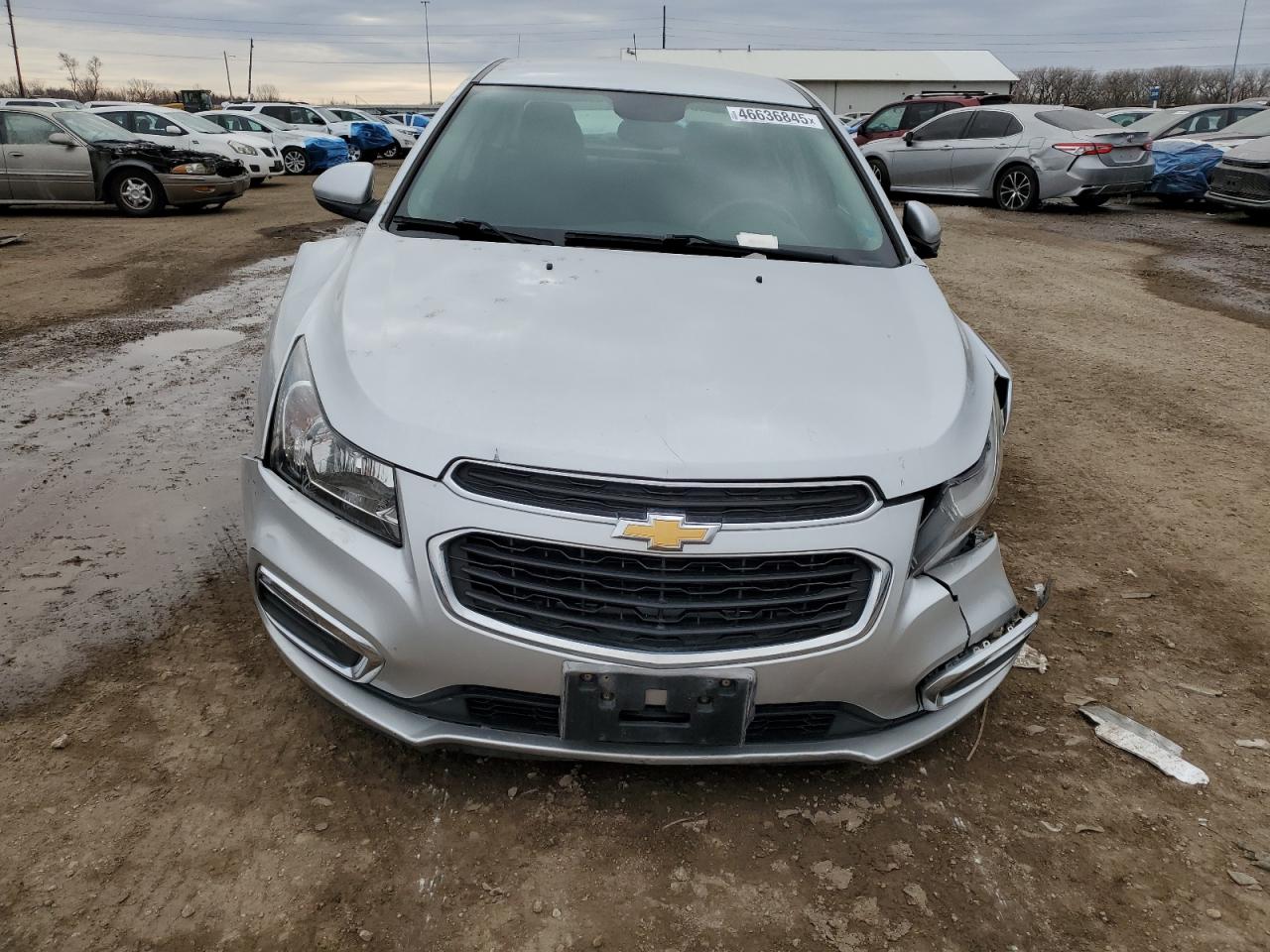 2015 Chevrolet Cruze VIN 1G1PC5SB9F7122690 Copart auction photo, front end / side damage thumbnail 5