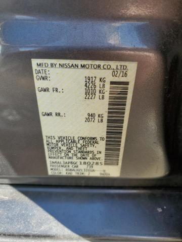 2016 Nissan Altima VIN 1N4AL3AP8GC180285 Copart auction photo, front end damage thumbnail 12