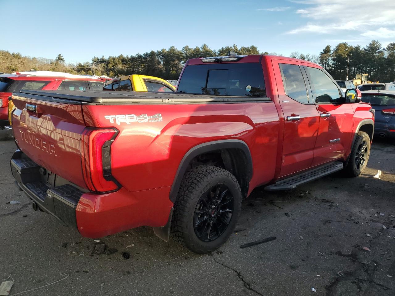 2023 Toyota Tundra VIN 5TFJA5DA3PX078646 Copart auction photo, front end / minor dent/scratches damage thumbnail 3