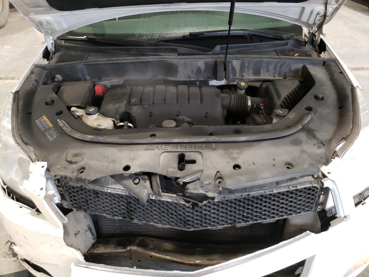 2012 Chevrolet Traverse VIN 1GNKVGED9CJ404080 Copart auction photo, front end / hail damage thumbnail 12