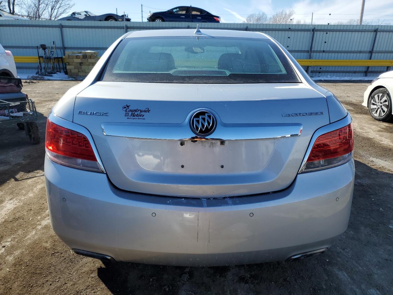 2013 Buick LaCrosse VIN 1G4GC5E39DF244539 Copart auction photo, front end / mechanical damage thumbnail 6