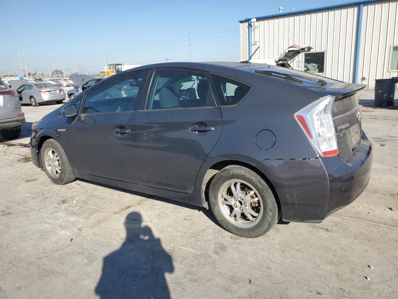 2010 Toyota Prius VIN JTDKN3DU2A0080377 Copart auction photo, side / rear end damage thumbnail 2
