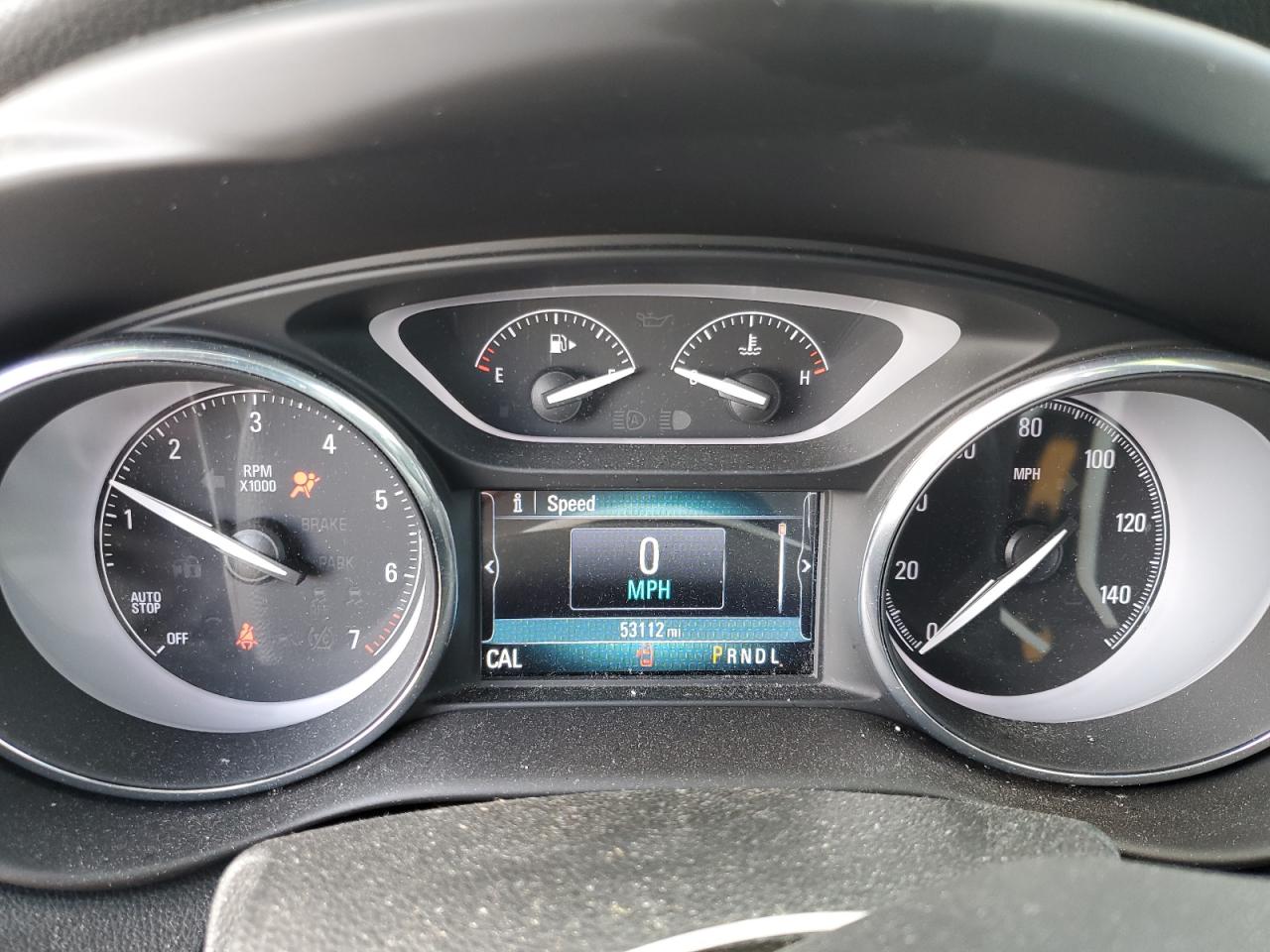 2020 Buick Envision VIN LRBFXCSA4LD167065 Copart auction photo, front end / side damage thumbnail 9