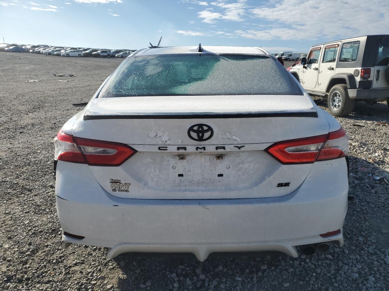 2020 Toyota Camry VIN 4T1G11AK2LU354791 Copart auction photo, front end / rear end damage thumbnail 6