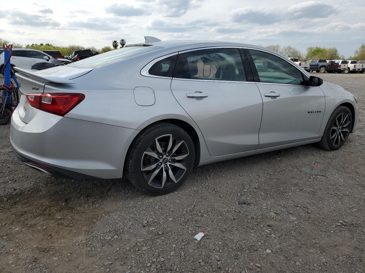 2021 Chevrolet Malibu VIN 1G1ZG5ST3MF060874 Copart auction photo, side / front end damage thumbnail 3
