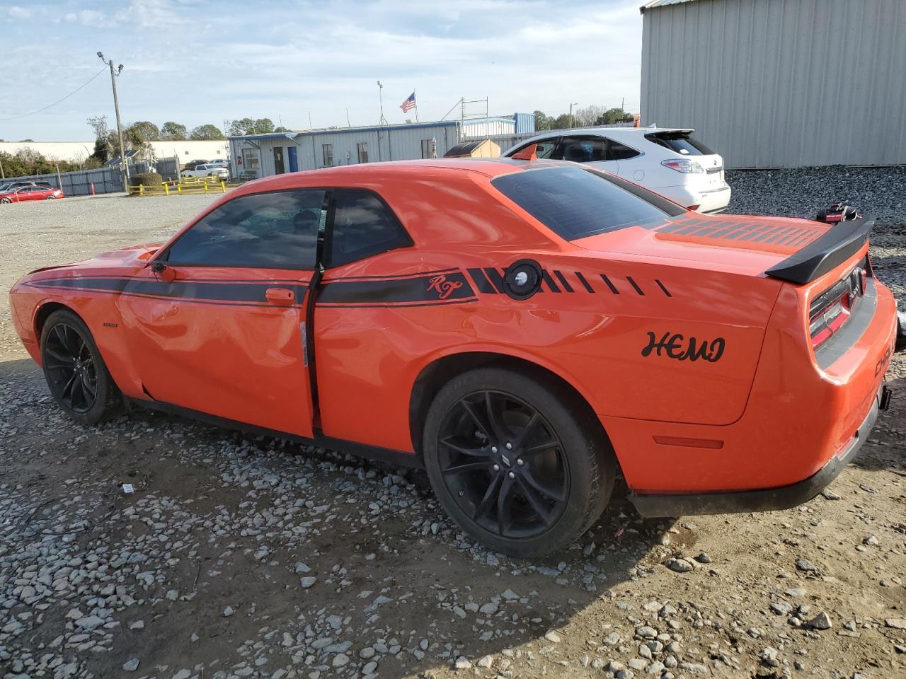 2018 Dodge Challenger VIN 2C3CDZBT8JH178270 Copart auction photo, rollover damage thumbnail 2