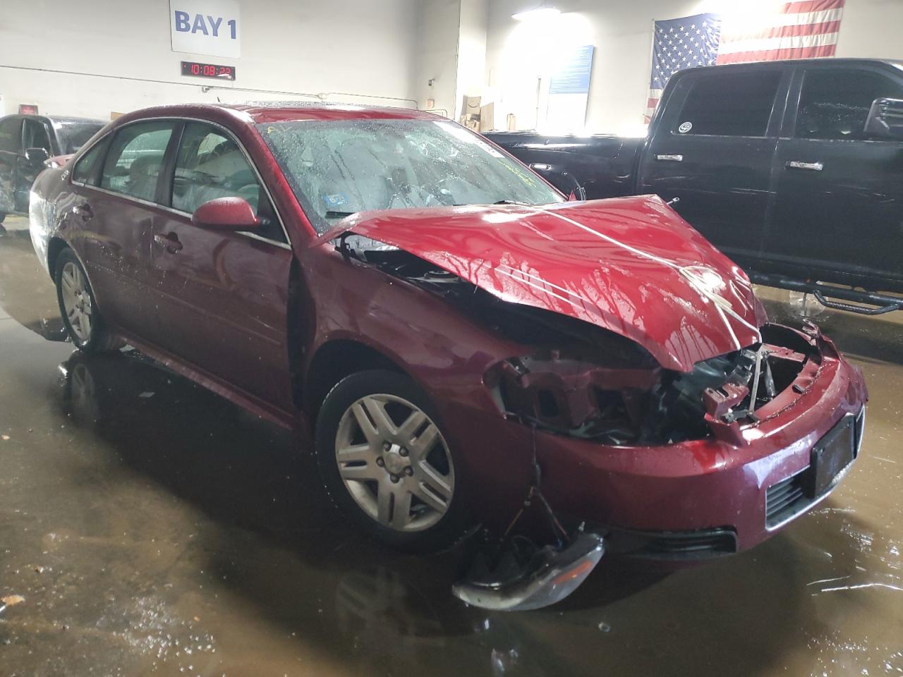 2009 Chevrolet Impala VIN 2G1WC57M491308533 Copart auction photo, front end / minor dent/scratches damage thumbnail 4