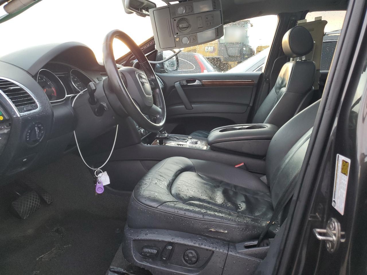 2007 Audi Q7 VIN WA1BY74L37D070409 Copart auction photo, water/flood / minor dent/scratches damage thumbnail 7