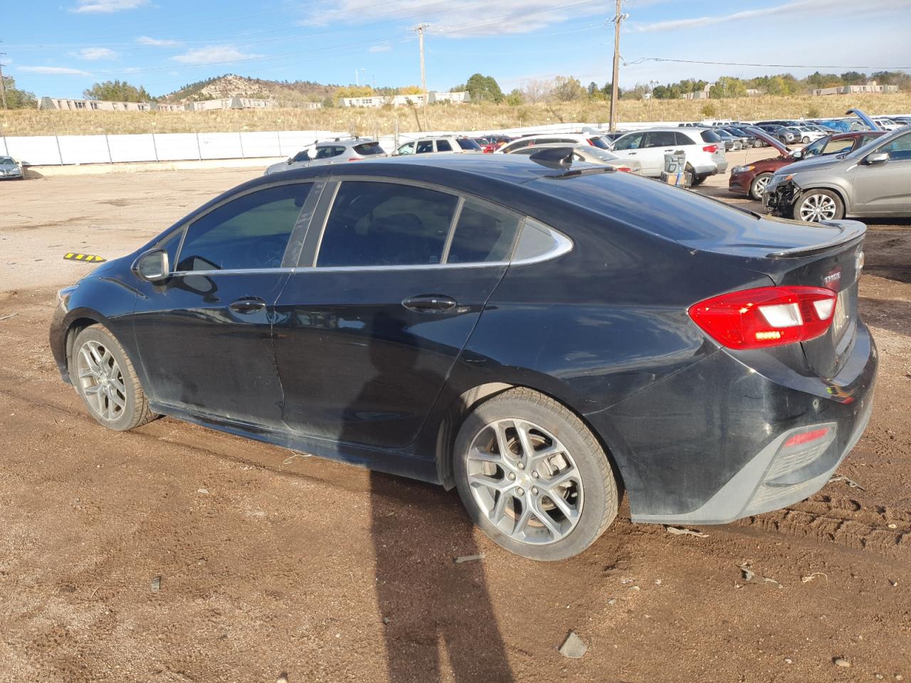 2017 Chevrolet Cruze VIN 1G1BE5SM7H7170553 Copart auction photo, minor dent/scratches damage thumbnail 2