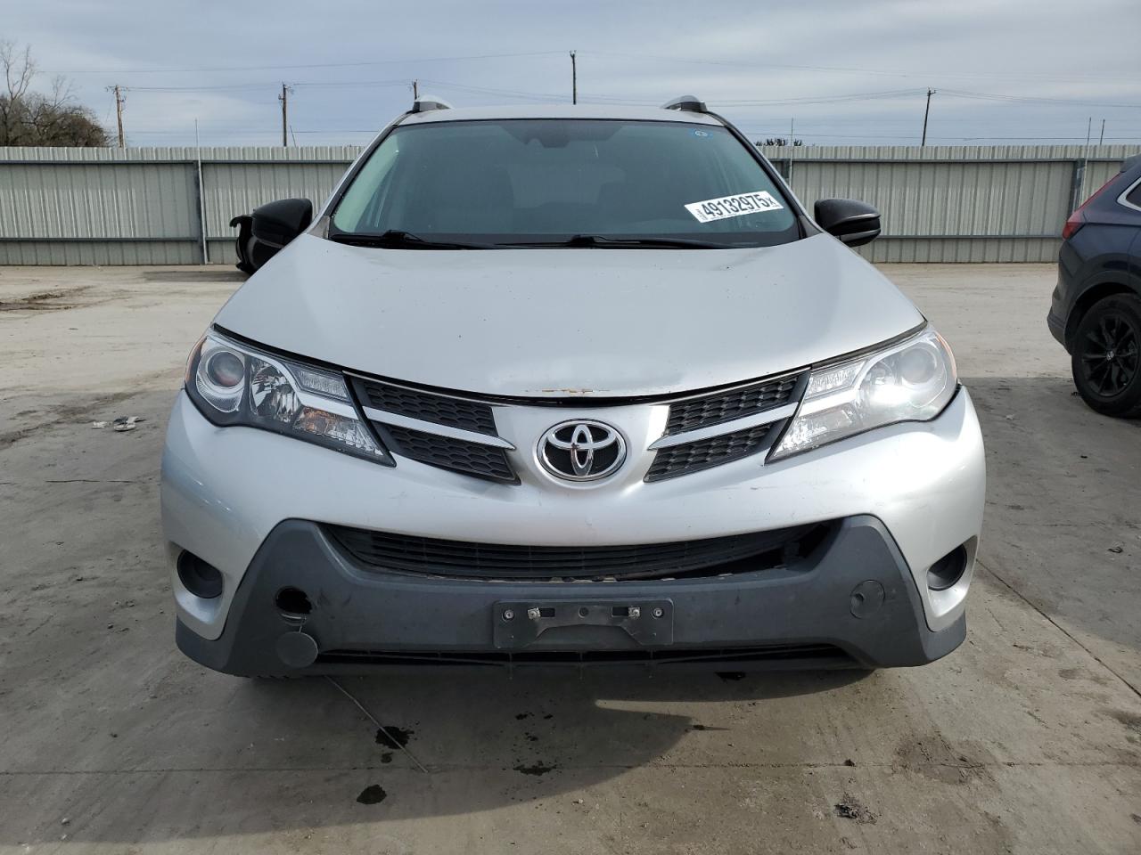 2014 Toyota RAV 4 VIN 2T3ZFREV9EW111955 Copart auction photo, front end / hail damage thumbnail 5