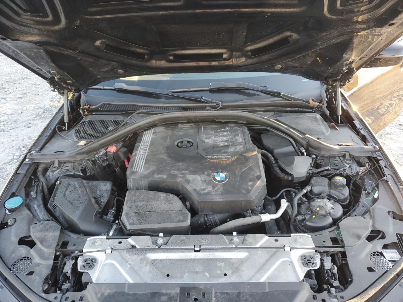 2020 BMW 3er VIN 3MW5R1J08L8B37002 Copart auction photo, frame damage damage thumbnail 11