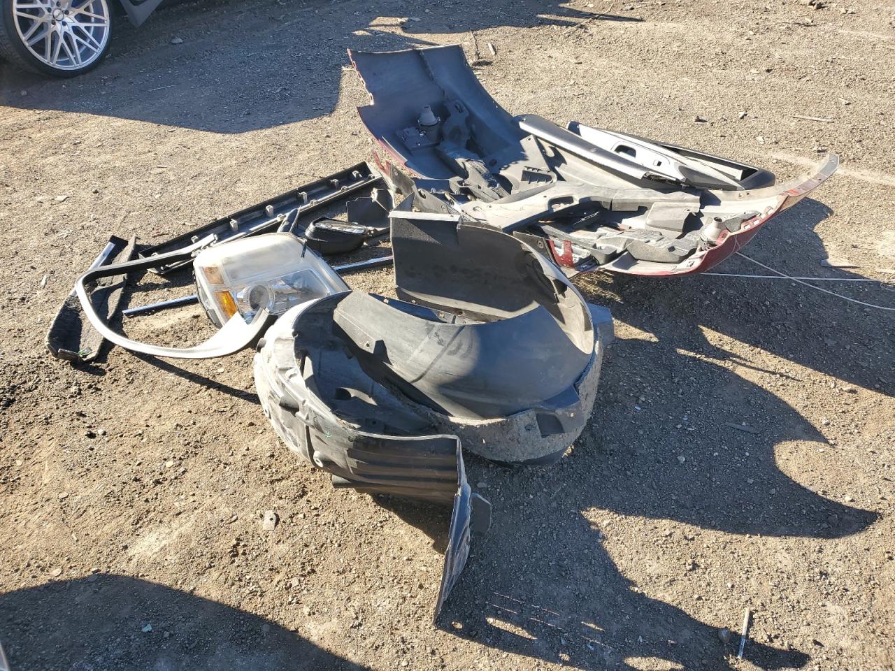 2012 GMC Terrain VIN 2GKFLXE52C6252878 Copart auction photo, front end damage thumbnail 13