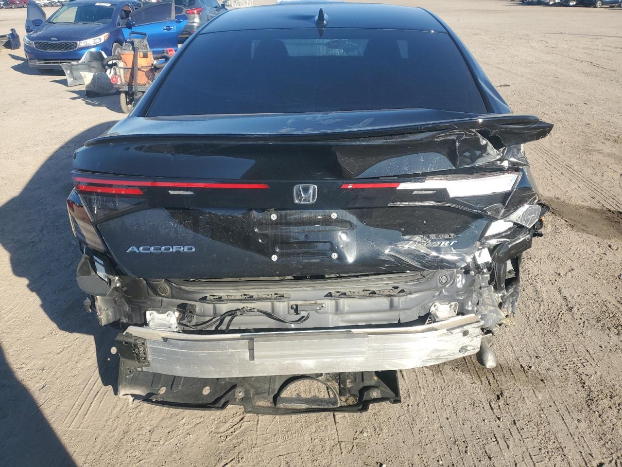 2023 Honda Accord VIN 1HGCY2F50PA009422 Copart auction photo, rear end damage thumbnail 6