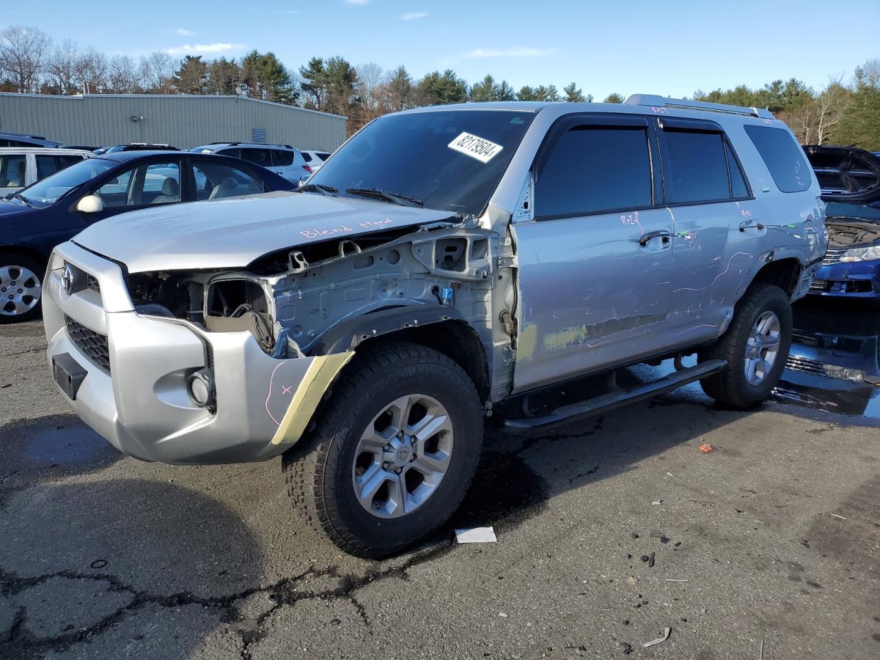 2016 Toyota 4Runner VIN JTEBU5JR0G5333931