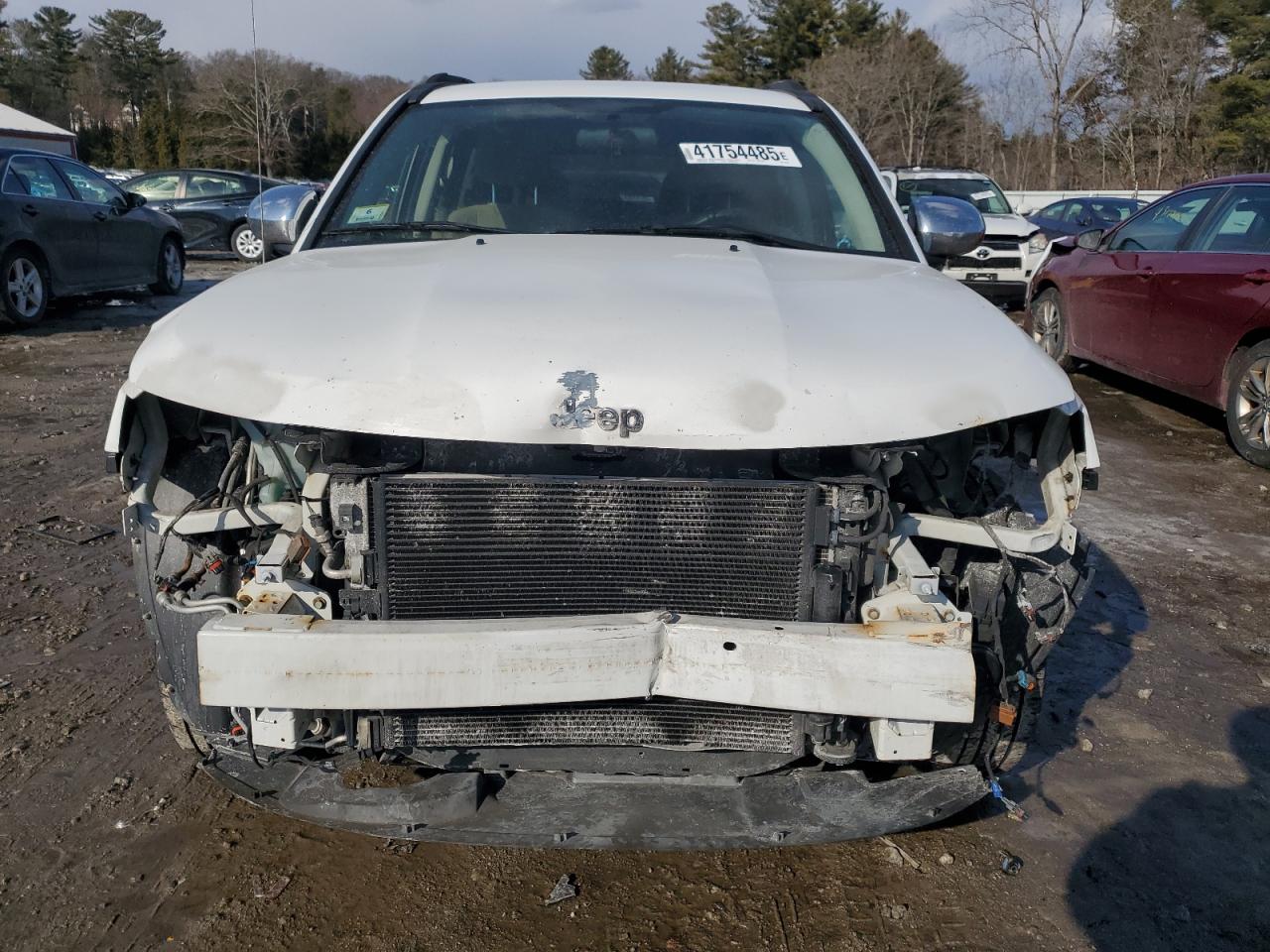 2012 Jeep Compass VIN 1C4NJDBB6CD563267 Copart auction photo, front end damage thumbnail 5