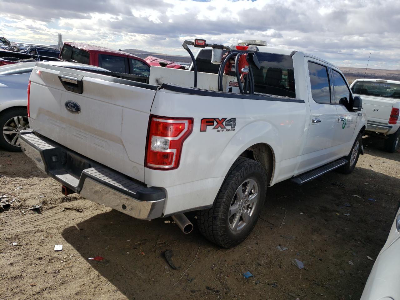 2018 Ford F-150 VIN 1FTFW1E5XJFA93370 Copart auction photo, front end damage thumbnail 3