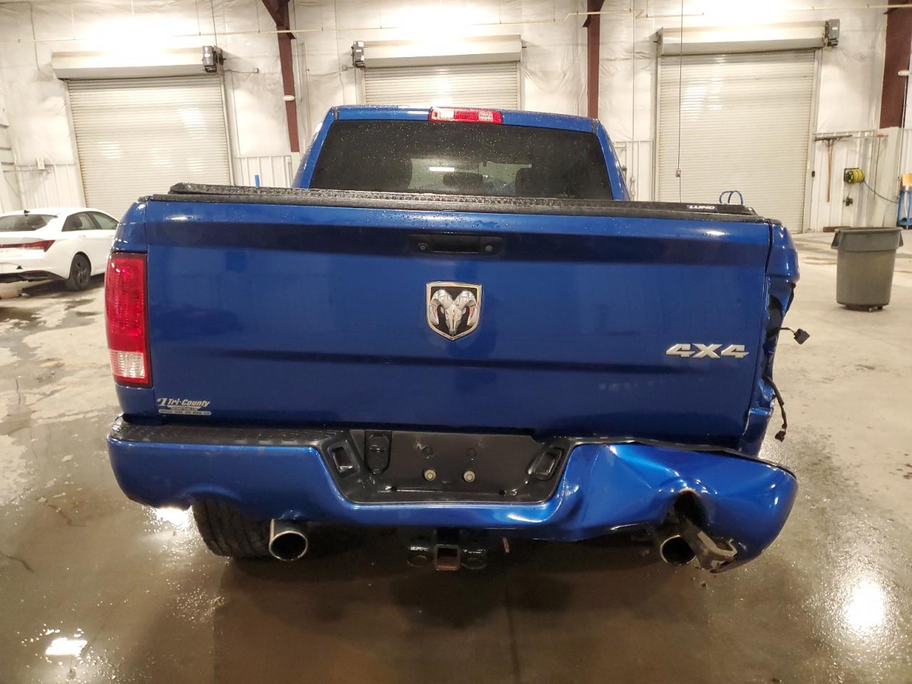 2017 RAM 1500 VIN 3C6RR7KT9HG543469 Copart auction photo, front end / all over damage thumbnail 6