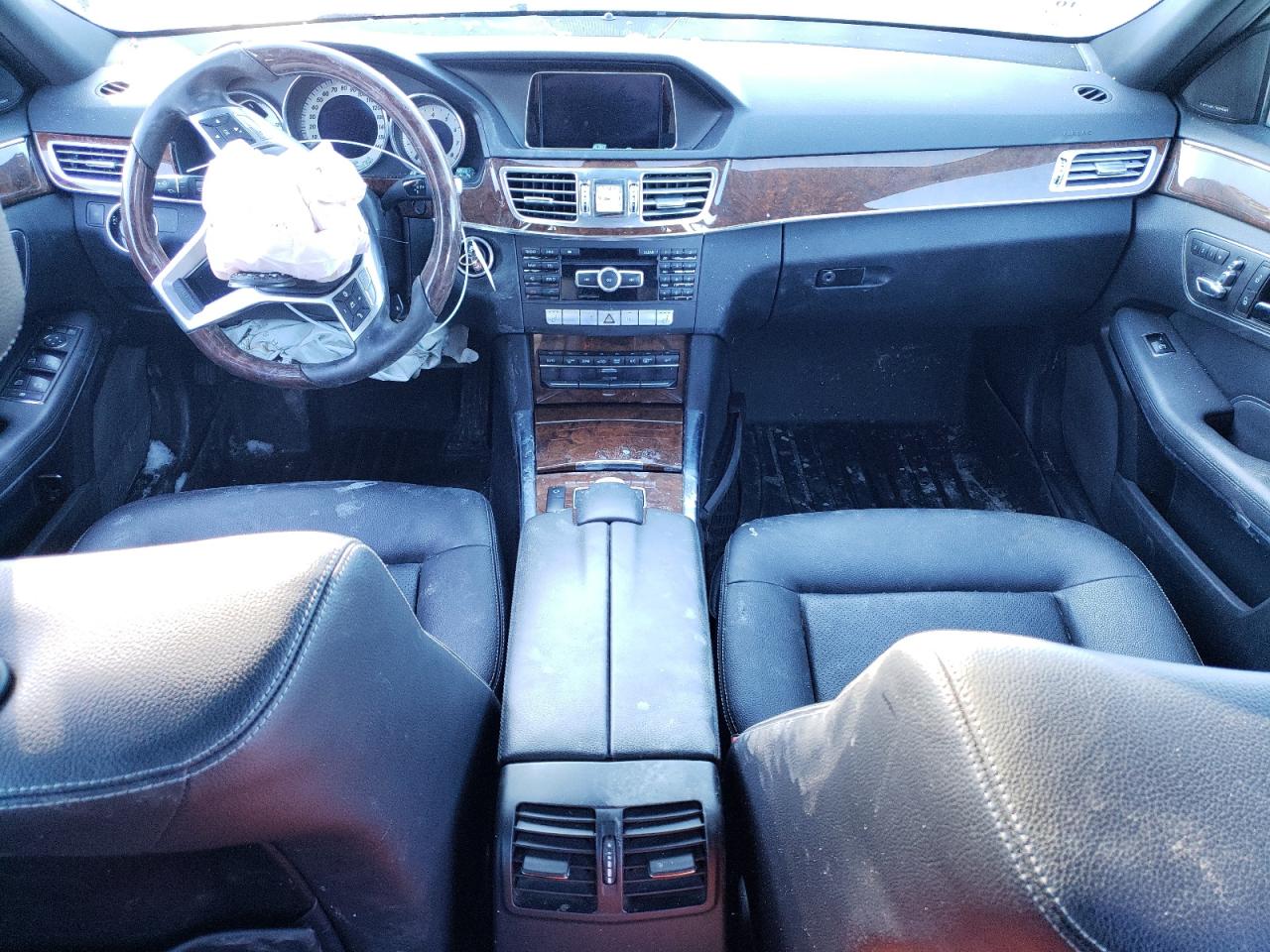 2014 Mercedes-Benz E-klasse VIN WDDHH8JB7EA822697 Copart auction photo, side / front end damage thumbnail 8