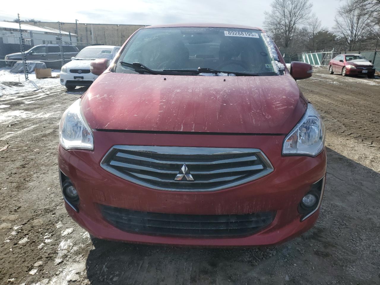 2019 Mitsubishi Mirage VIN ML32F4FJ9KHF10405 Copart auction photo, rear end / side damage thumbnail 5