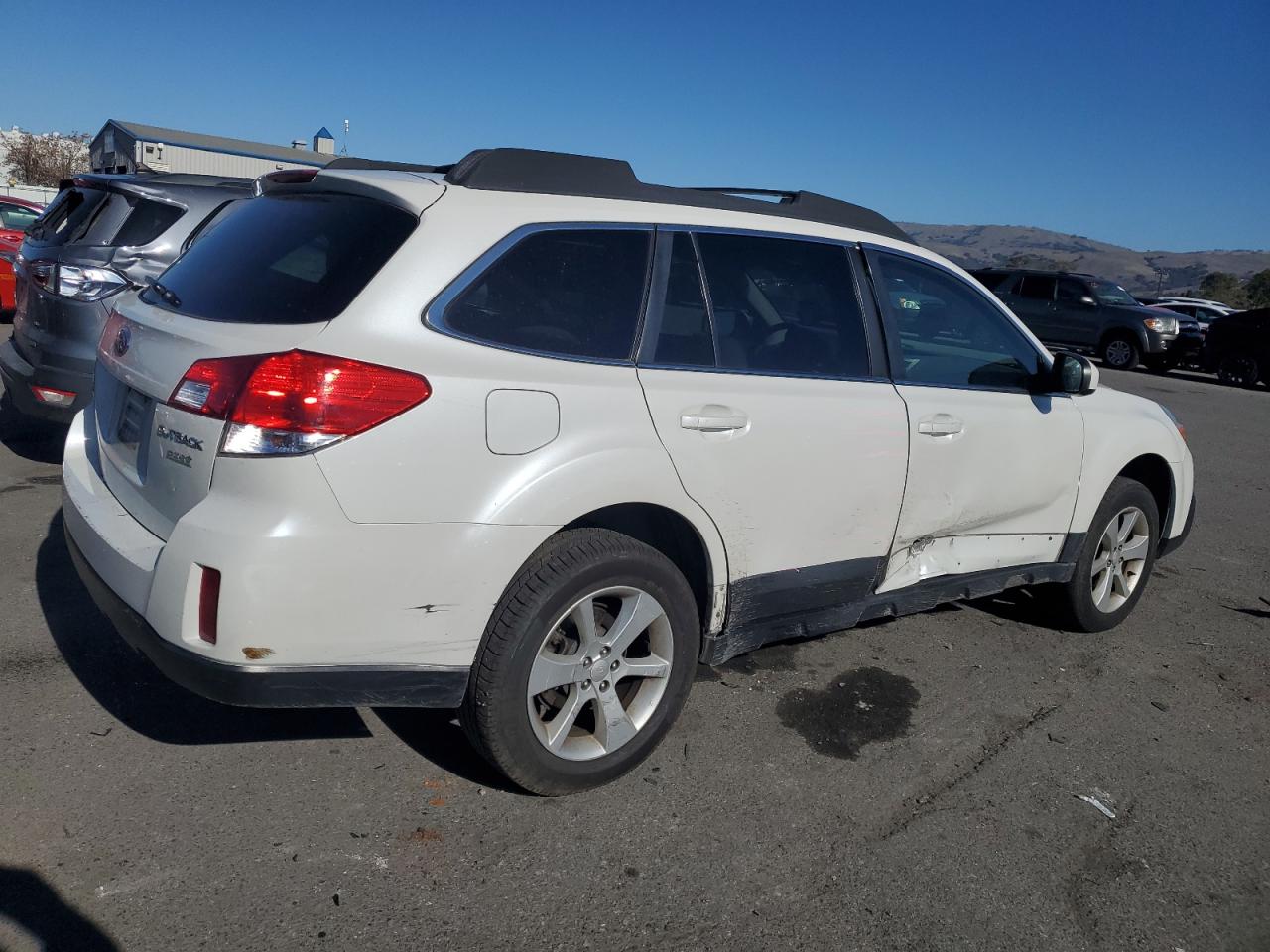 2013 Subaru Outback VIN 4S4BRBCC6D3262864 Copart auction photo, side damage thumbnail 3