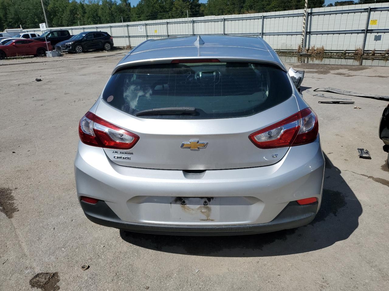 2017 Chevrolet Cruze VIN 3G1BE6SM7HS542495 Copart auction photo, front end / side damage thumbnail 6