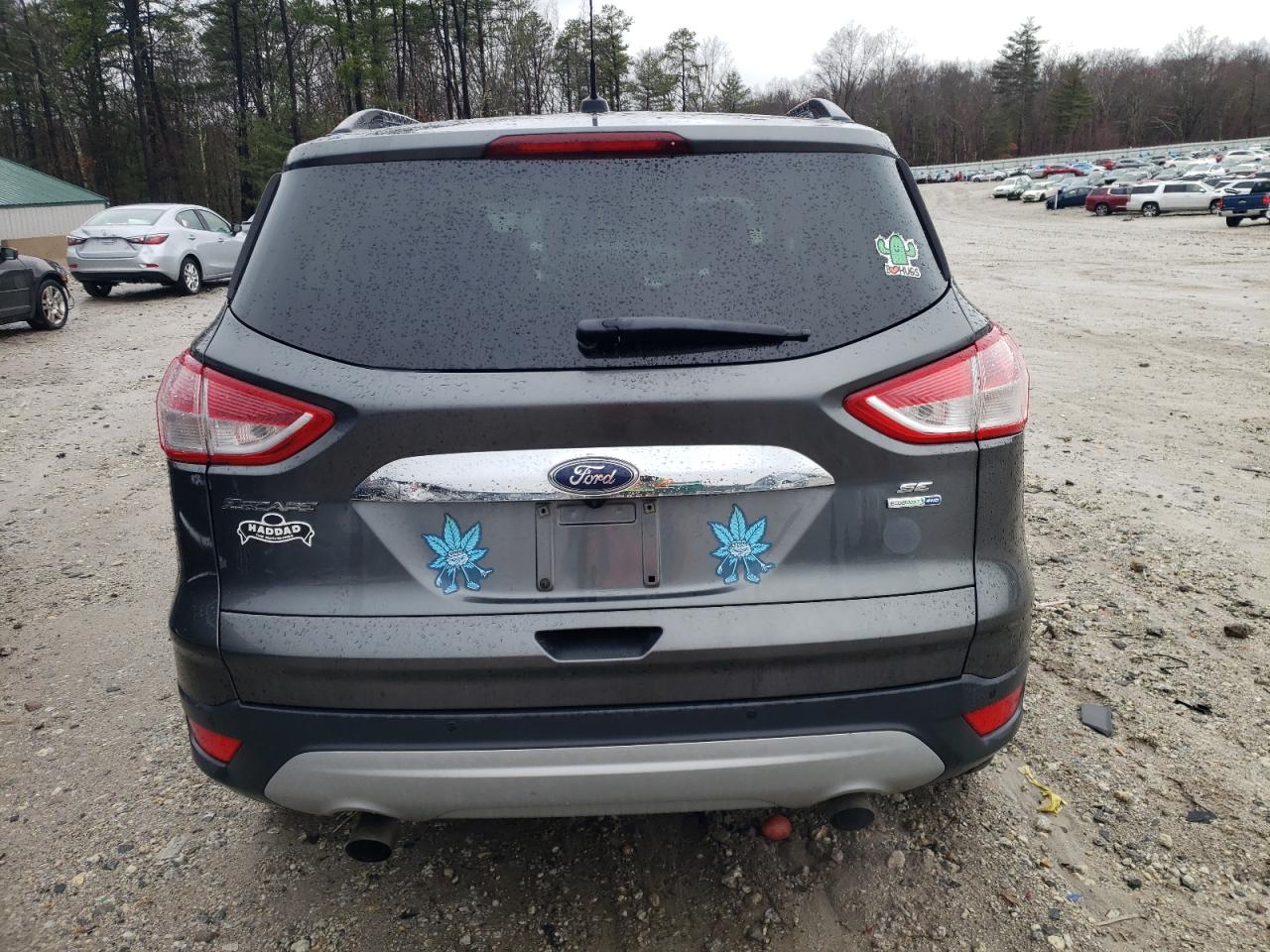 2016 Ford Escape VIN 1FMCU9G96GUC16430 Copart auction photo, front end damage thumbnail 6
