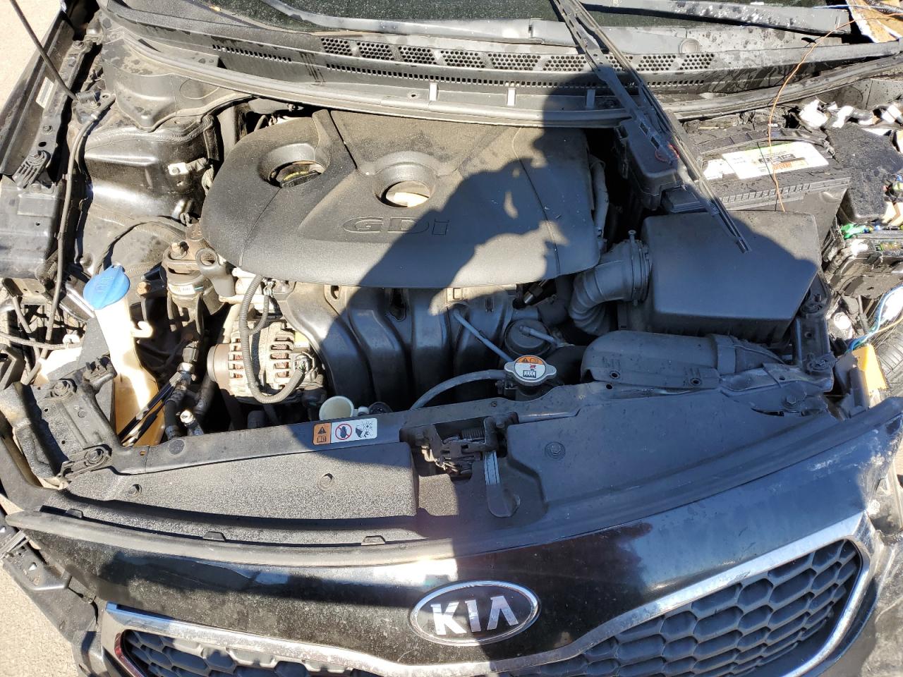 2015 KIA Forte VIN KNAFX5A8XF5285953 Copart auction photo, front end damage thumbnail 11