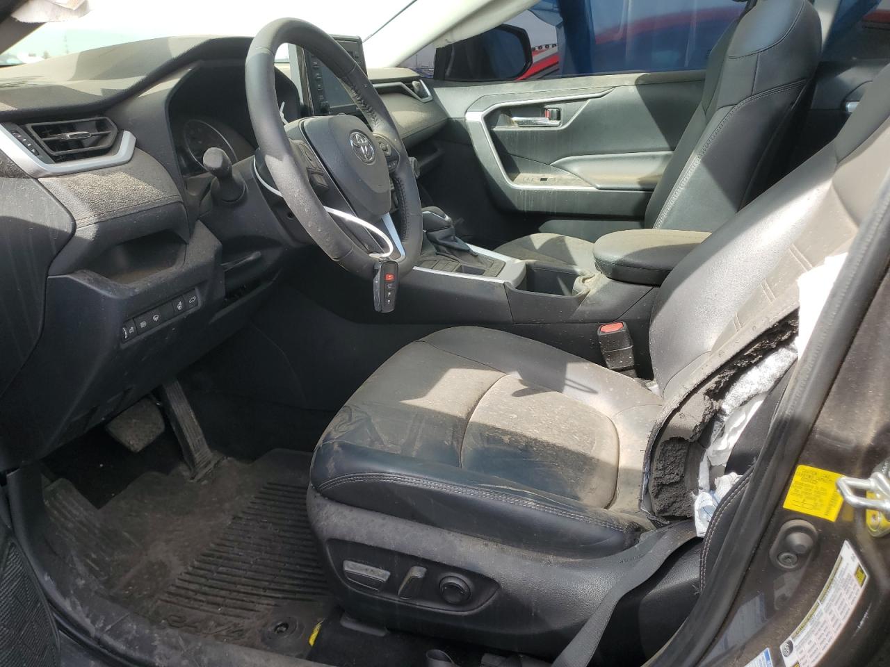 2022 Toyota RAV 4 VIN 2T3A1RFV5NC303658 Copart auction photo, rear end damage thumbnail 7