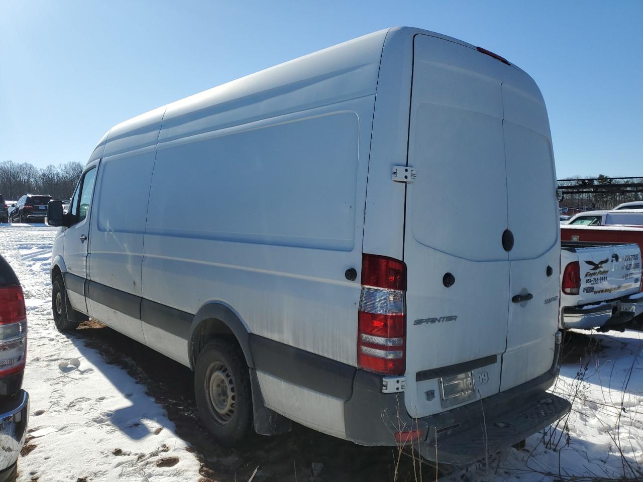 2015 Mercedes-Benz Sprinter VIN WD3PE8DC7F5980822 Copart auction photo, front end damage thumbnail 2