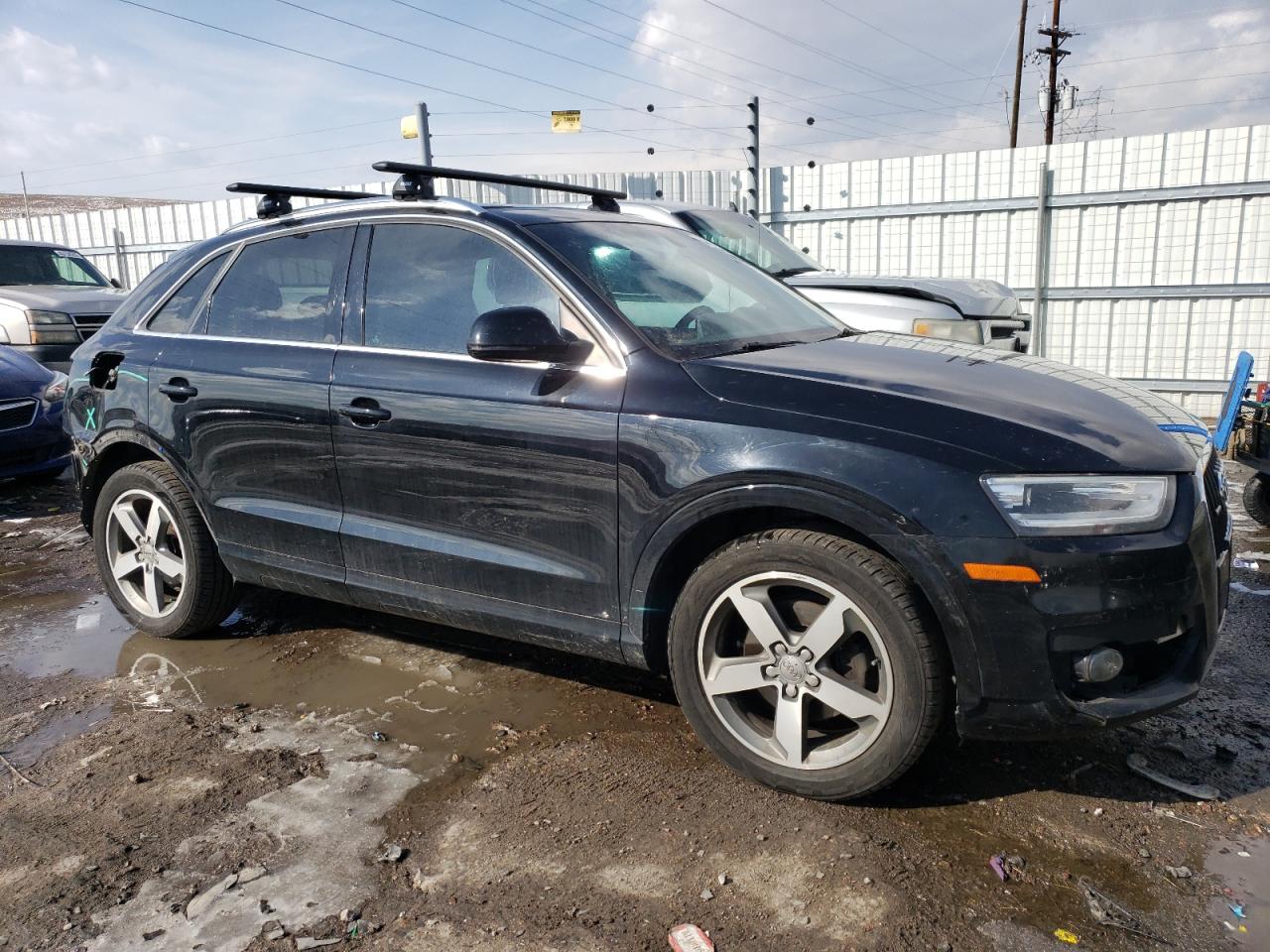 2015 Audi Q3 VIN WA1EFCFS1FR001560 Copart auction photo, rear end / hail damage thumbnail 4