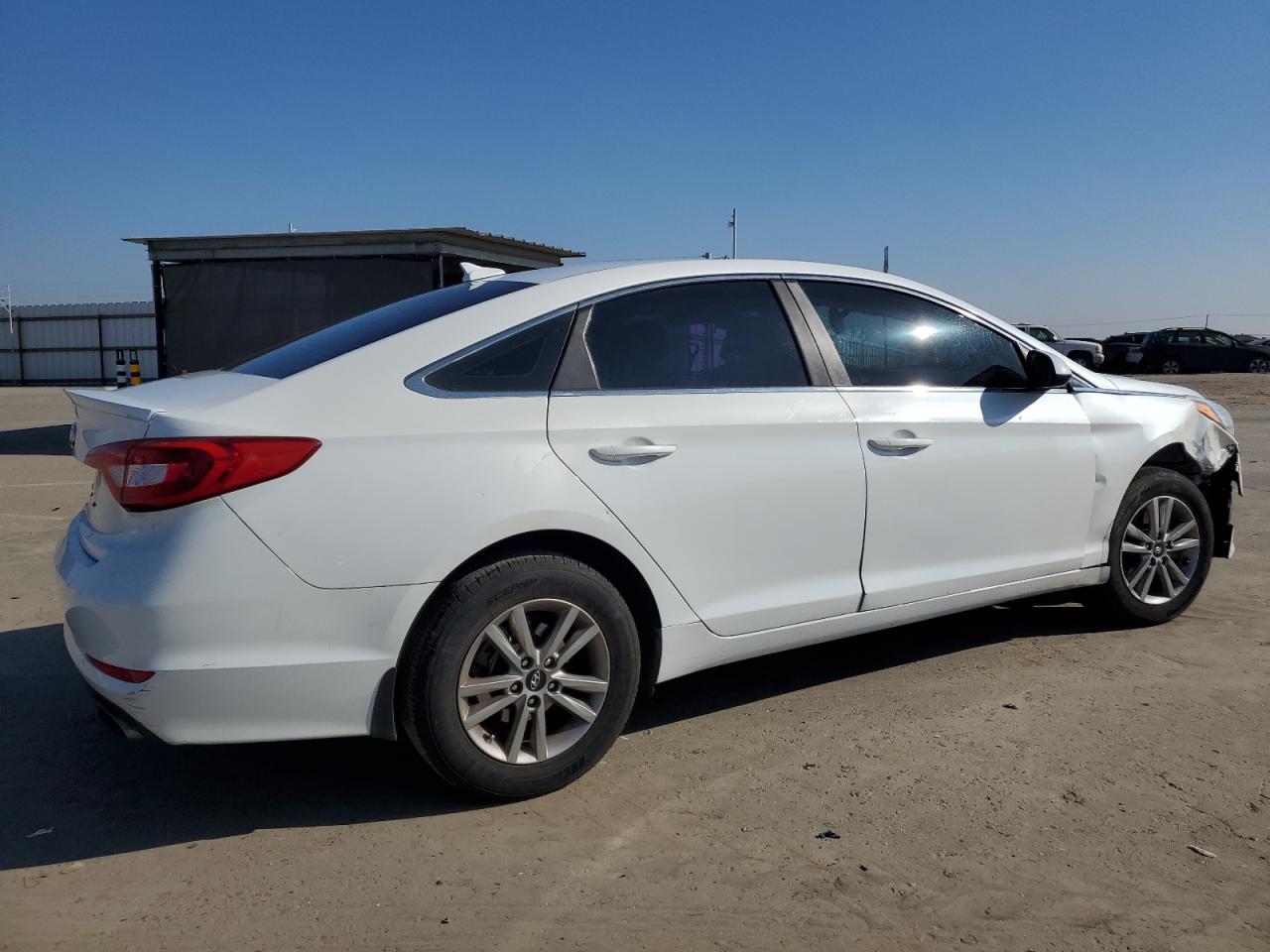 2015 Hyundai Sonata VIN 5NPE24AFXFH189603 Copart auction photo, vandalism / undercarriage damage thumbnail 3