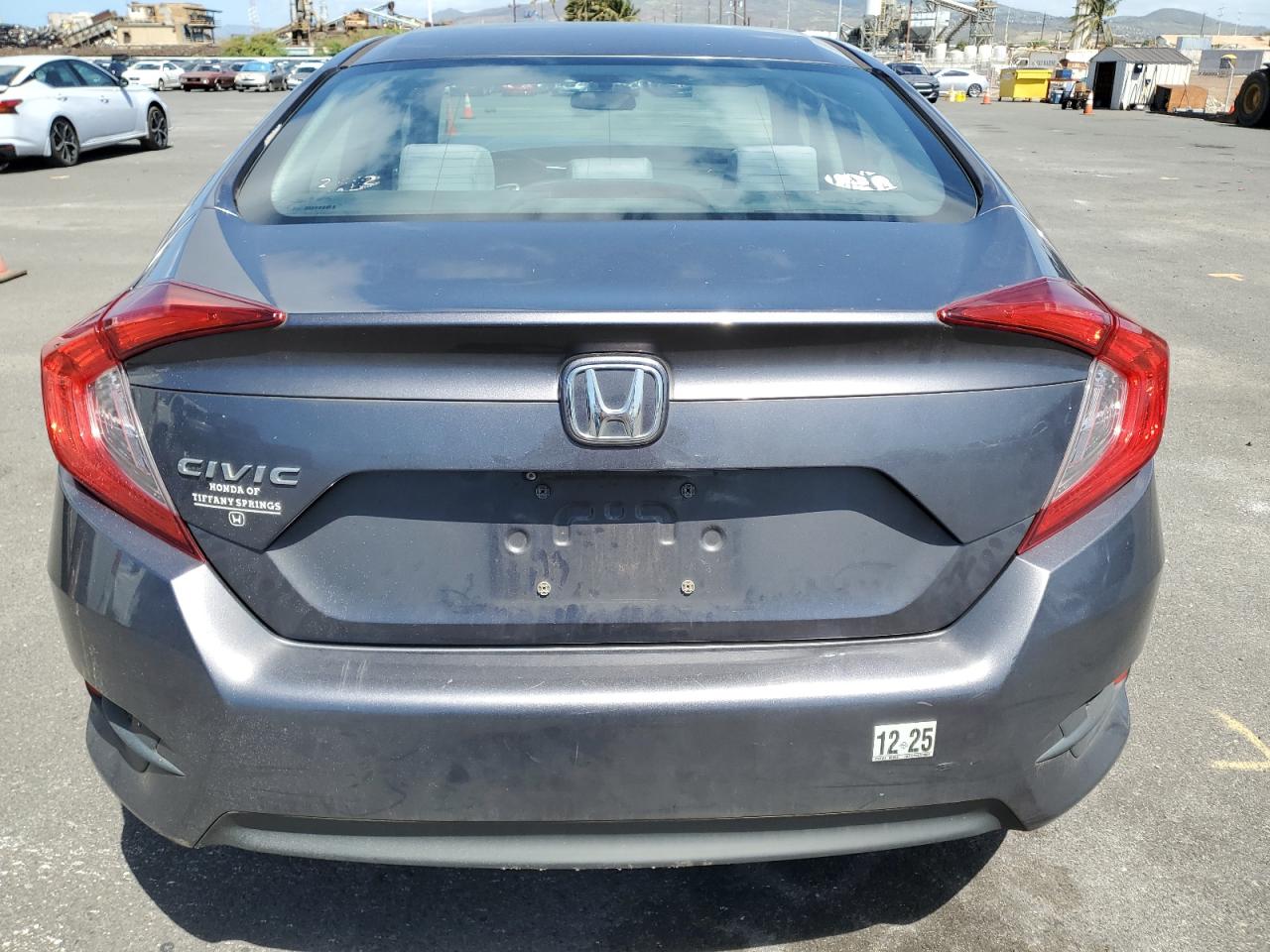 2016 Honda Civic VIN 19XFC2F70GE070925 Copart auction photo, front end damage thumbnail 6