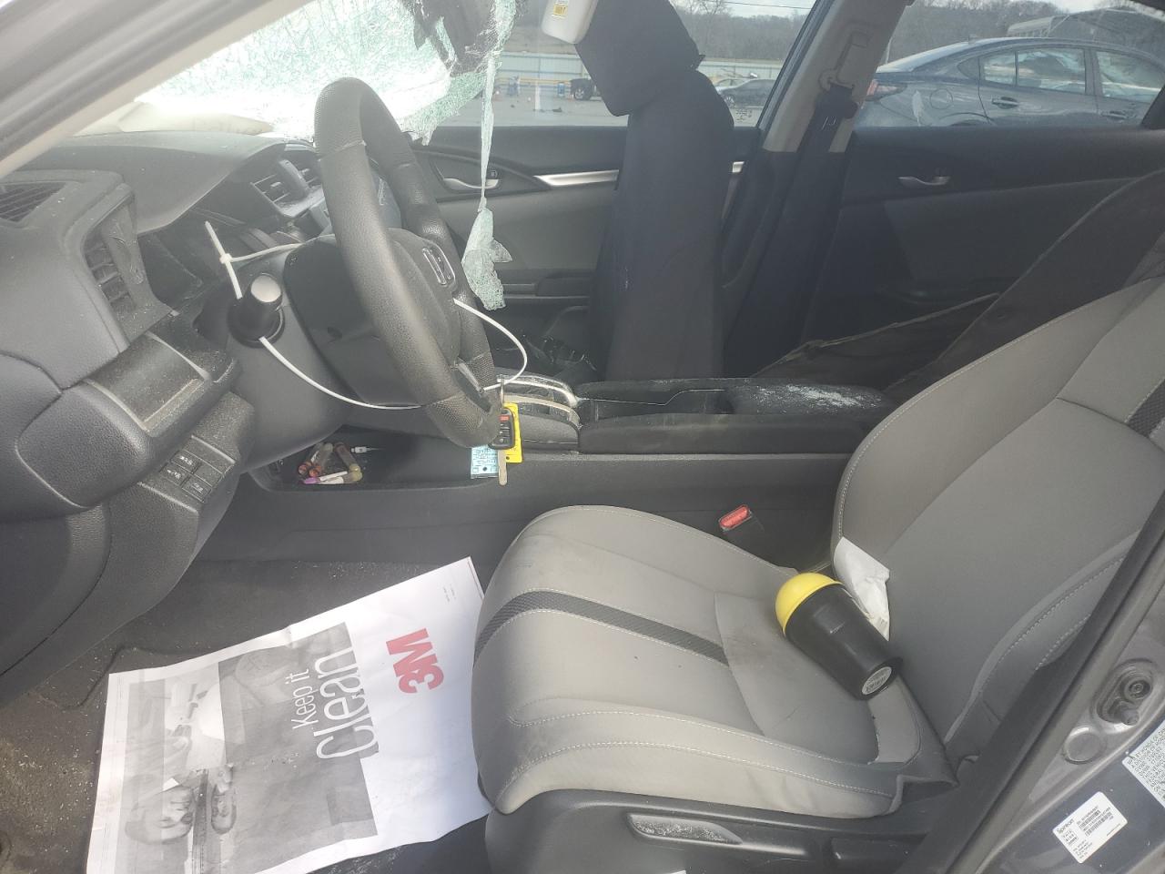 2020 Honda Civic VIN 2HGFC2F66LH505986 Copart auction photo, front end damage thumbnail 7