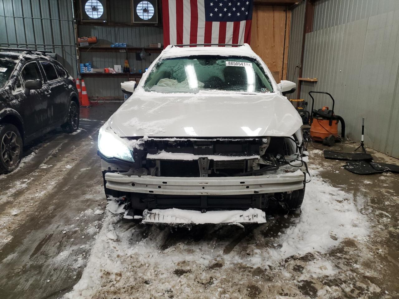 2018 Subaru Outback VIN 4S4BSANC0J3228586 Copart auction photo, front end damage thumbnail 5
