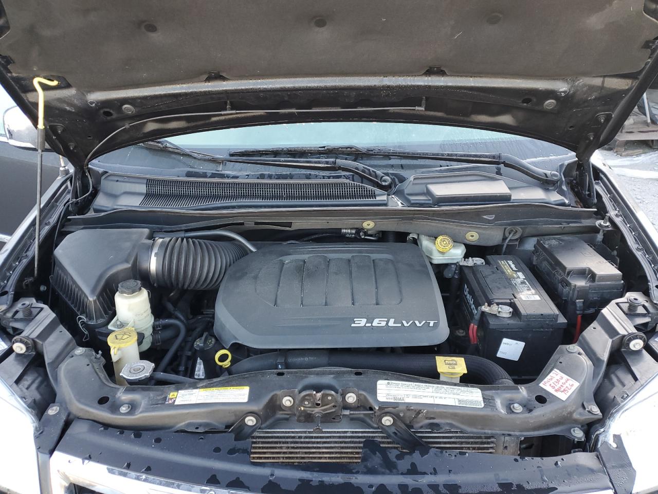 2012 Chrysler Town & Country VIN 2C4RC1GG4CR200185 Copart auction photo, front end damage thumbnail 12