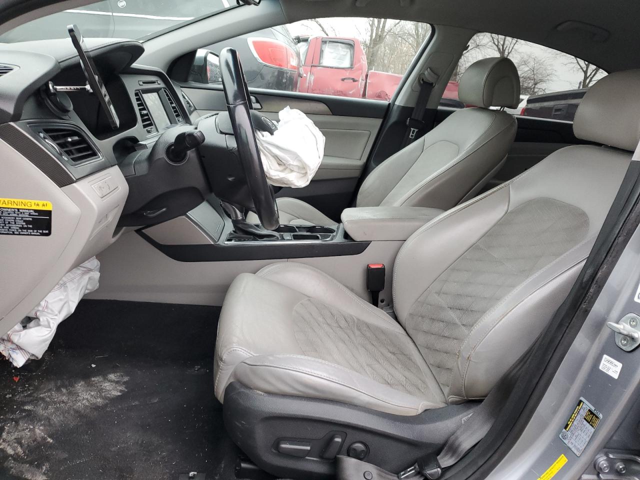 2016 Hyundai Sonata VIN 5NPE34AF8GH309252 Copart auction photo, front end / minor dent/scratches damage thumbnail 7