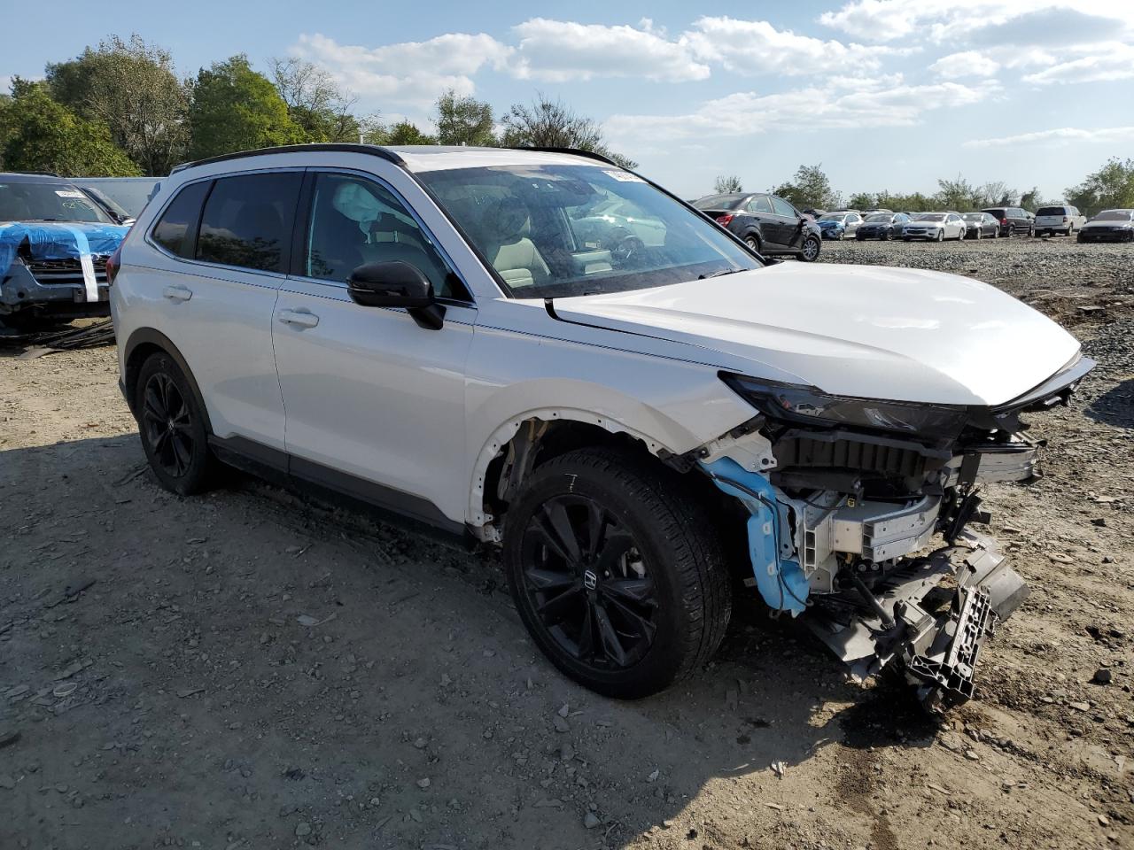 2023 Honda CR-V VIN 5J6RS6H90PL004687 Copart auction photo, front end / mechanical damage thumbnail 4