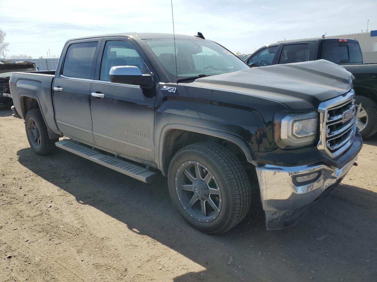 2018 GMC Sierra VIN 3GTU2NEC7JG356440 Copart auction photo, front end damage thumbnail 4