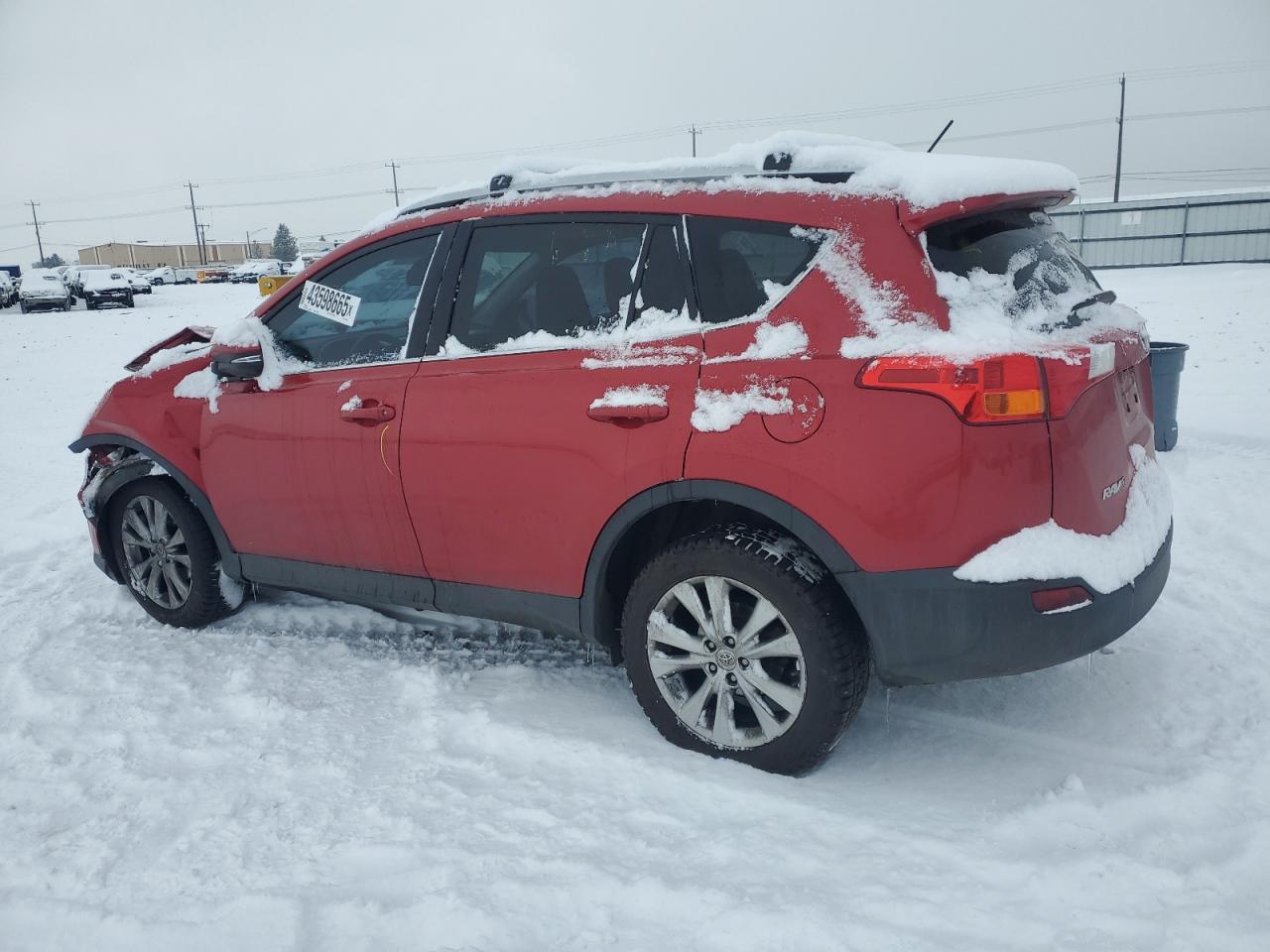 2014 Toyota RAV 4 VIN 2T3DFREV3EW212662 Copart auction photo, front end / side damage thumbnail 2