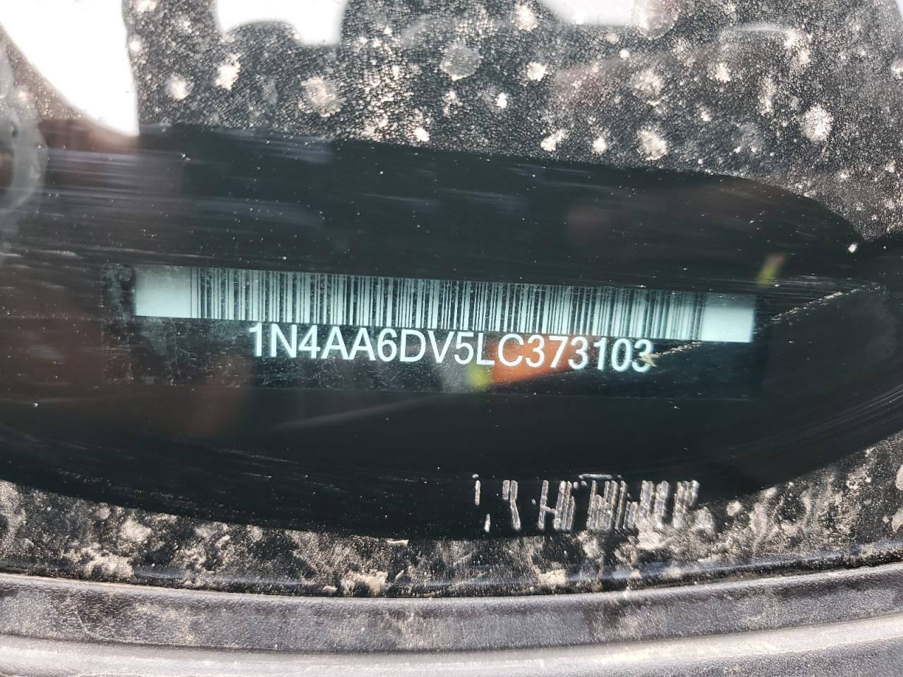 2020 Nissan Maxima VIN 1N4AA6DV5LC373103 Copart auction photo, side / front end damage thumbnail 14