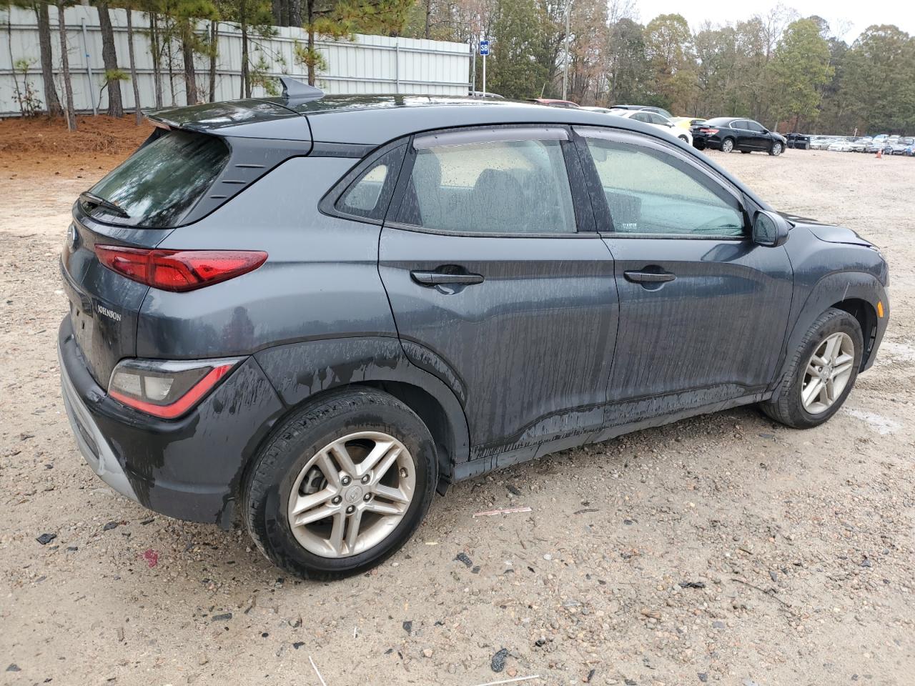 2022 Hyundai Kona VIN KM8K22AB1NU808898 Copart auction photo, front end damage thumbnail 3