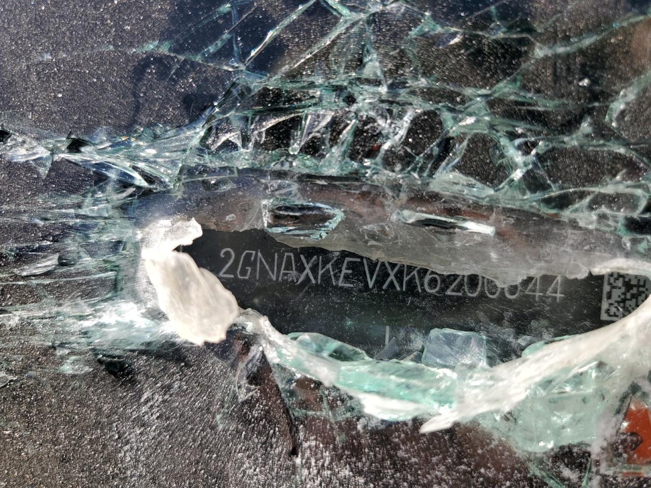2019 Chevrolet Equinox VIN 2GNAXKEVXK6200644 Copart auction photo, all over damage thumbnail 14