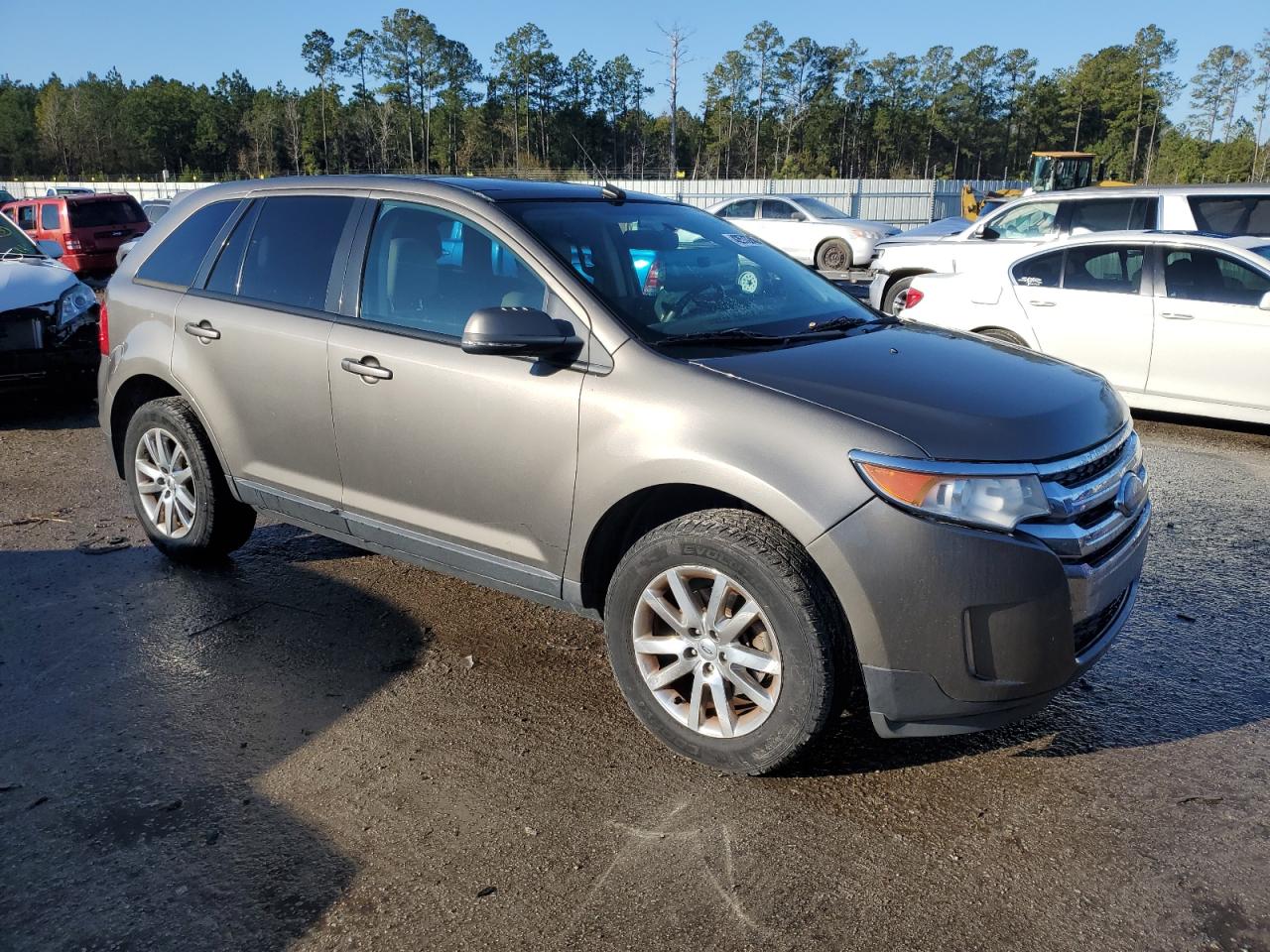 2014 Ford Edge VIN 2FMDK3JC2EBA14473 Copart auction photo, front end damage thumbnail 4