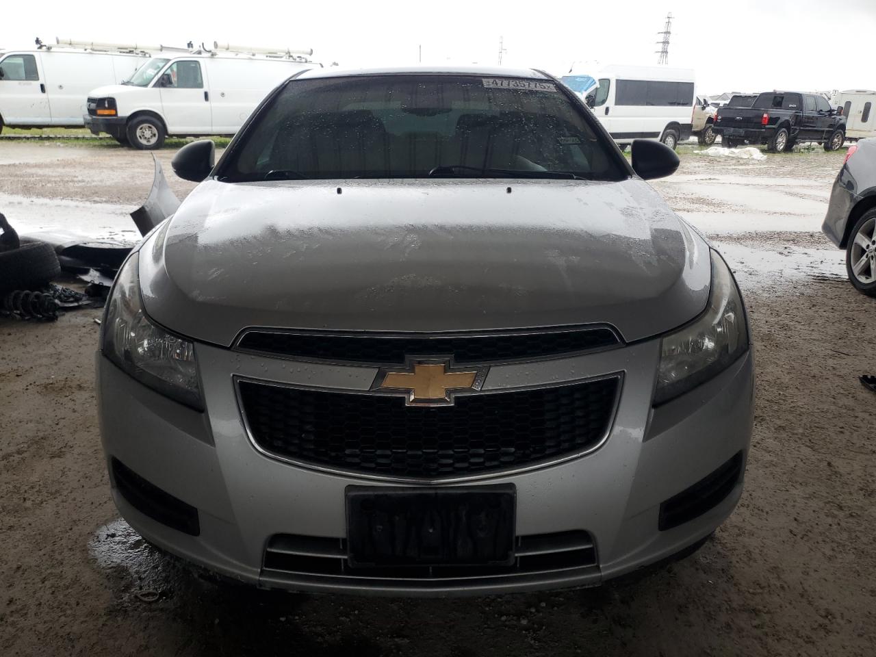 2013 Chevrolet Cruze VIN 1G1PA5SH4D7112382 Copart auction photo, rear end / undercarriage damage thumbnail 5