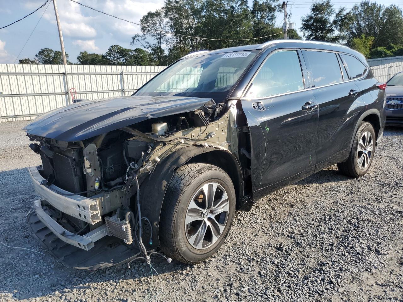 2021 Toyota Highlander VIN 5TDGZRAH6MS516783