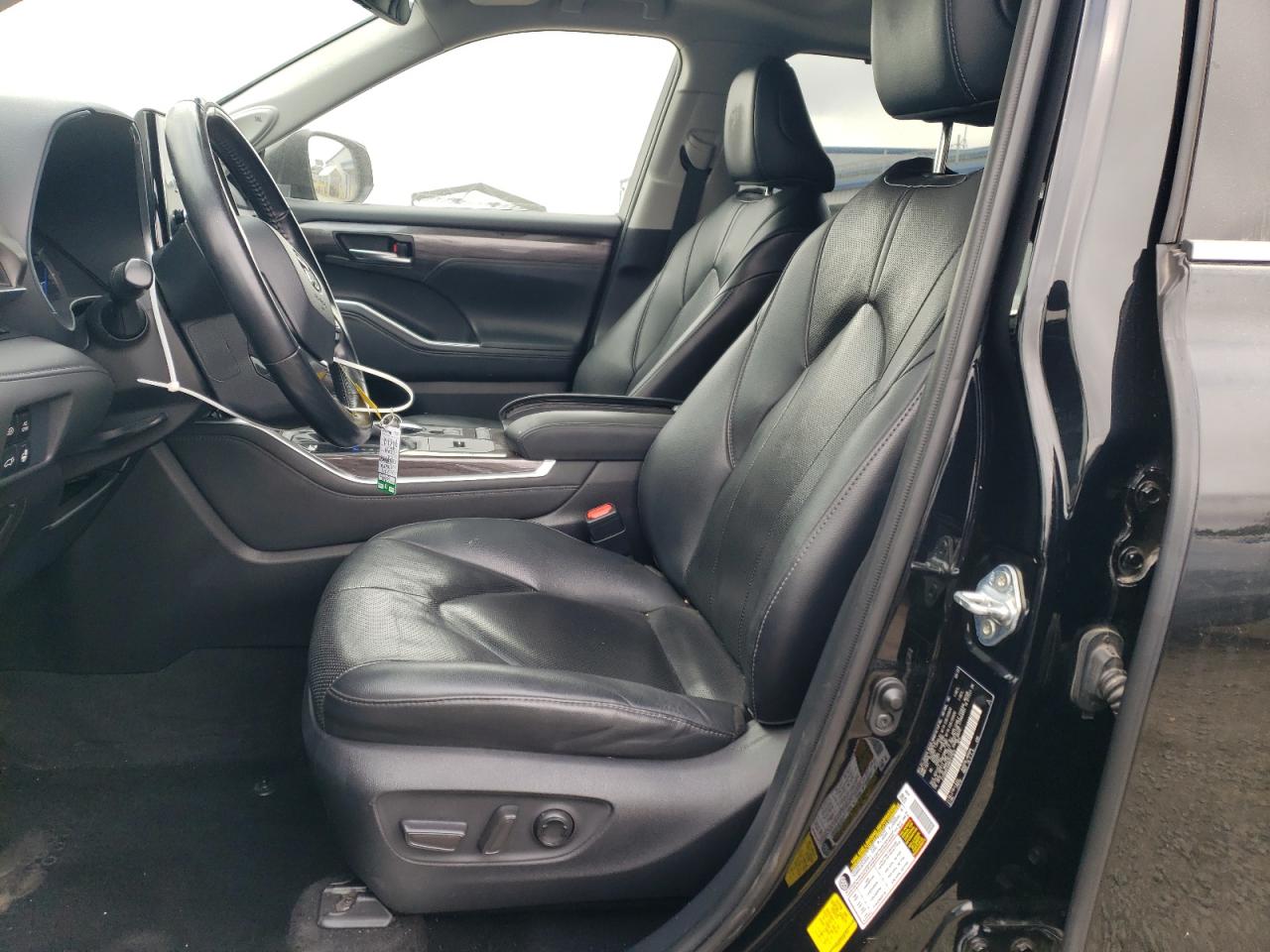 2021 Toyota Highlander VIN 5TDDBRCH4MS017923 Copart auction photo, all over damage thumbnail 7