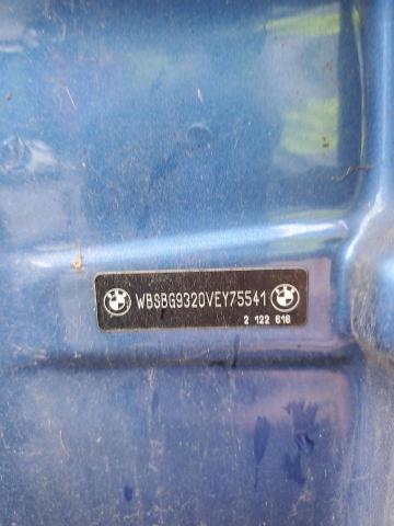 1997 BMW M3 VIN WBSBG9320VEY75541 Copart auction photo, side damage thumbnail 12