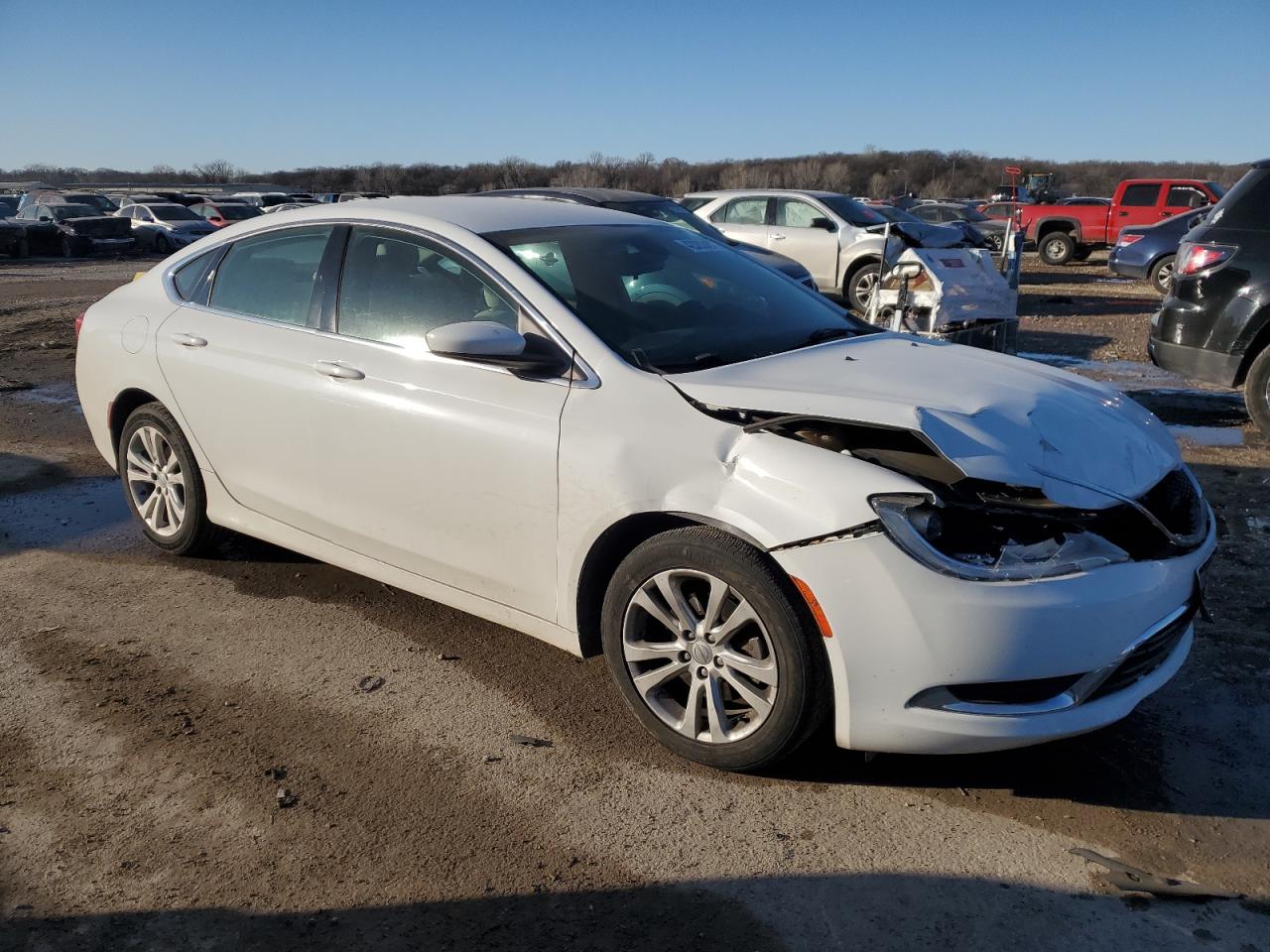 2015 Chrysler 200 VIN 1C3CCCAB3FN503110 Copart auction photo, front end damage thumbnail 4