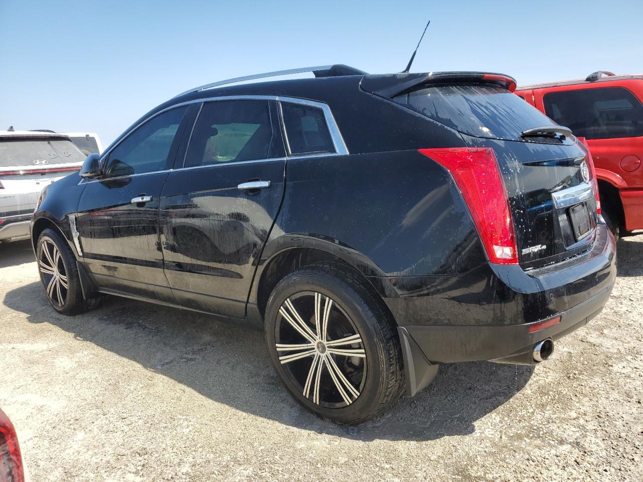 2012 Cadillac SRX VIN 3GYFNEE32CS557656 Copart auction photo, water/flood damage thumbnail 2